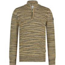 State Of Art Pull Half Zip Mélanger Jaune taille 3XL