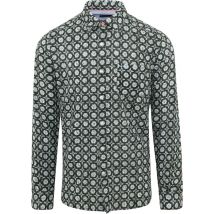 NZA Chemise Huntly Multicolore Bleu Multicoloré Vert taille L
