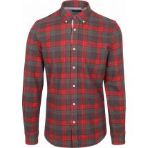 NZA Chemise Leon Flanel Gris Anthracite taille 3XL