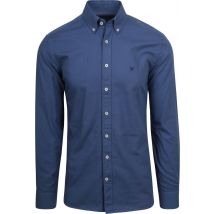 Hackett Shirt Garment Dyed Offord Blue Bleu taille XXL