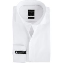 Profuomo Chemise Manches Extra Longues Cutaway Blanc taille 40
