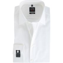 OLYMP Chemise Level Five Manches Extra Longues Coupe Cintrée Ecr Blanc cassé taille 40
