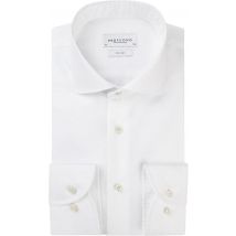 Profuomo Chemise Coupe Slim Cutaway Blanc taille 38