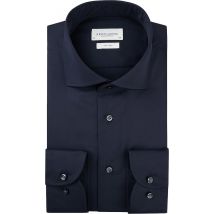 Profuomo Chemise Coupe Slim Marine  Bleu foncé Bleu taille 40
