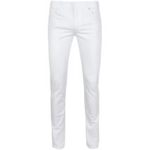 Alberto Pantalon Pipe Denim Blanc taille W 31 - L 32