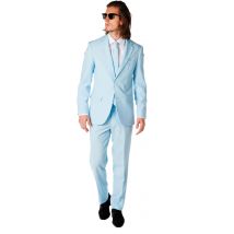 OppoSuits Costume Cool Bleu clair Bleu taille 50