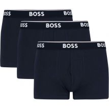 BOSS Boxers Courtes Lot de 3 Power Foncé 480 Bleu Bleu foncé taille L