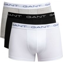 Gant Boxer-shorts Lot de 3 Trunk Multicolores Noir Blanc Gris taille XL