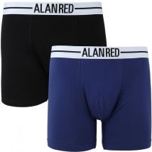 Alan Red Lot de 2 Boxer-shorts Foncé Noir Bleu foncé Bleu taille XXL