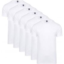 Alan Red T-Shirts Derby Col Rond Promo (Lot de 6) Blanc taille L