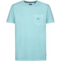T-Shirt Petrol Key Melange Aqua Bleu clair Bleu Vert taille L