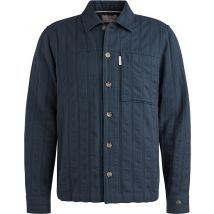 Cast Iron Surchemise Dobby Stripe Marine Bleu Bleu foncé taille L