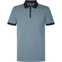 Petrol Half Zip Polo Keyline Ocean  Bleu taille L
