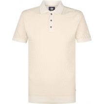 Knitted Polo Oceanstone Ecru Beige Blanc cassé taille 3XL