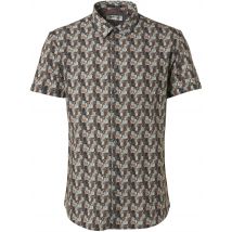 No Excess Chemise Manches Courtes Impression Vert taille XL