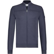 State Of Art Cardigan Zip Marine Bleu Bleu foncé taille 3XL