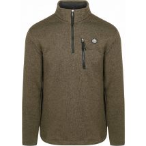 Superdry Half Zip Pullover Fleece Olive Vert taille XL