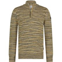 State Of Art Pull Half Zip Mélanger Jaune taille L