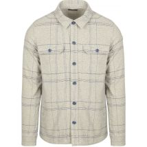 NZA Surchemise Atlas Tenax Check Bleu clair Gris Bleu taille L