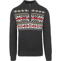 NZA Pull Jace Demi-Zip Marine  Bleu foncé Bleu taille 3XL