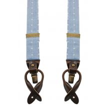 Sir Redman Suspenders Bridal Blossom Blue  Bleu clair Bleu