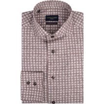 Cavallaro Chemise Cecilio Marron Taupe taille 40