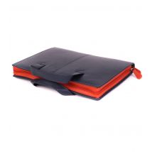 Suitable Sacoche en Cuir Ordinateur Portable 13 Pouces Bleu foncé Bleu