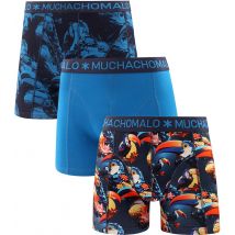 Muchachomalo Boxer-shorts Lot de 3 Toucan Multicoloré Bleu taille XL