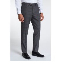 Marc Darcy Slim Fit Jenson Grey Check Navy Men's Suit Trousers