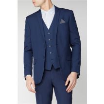 Limehaus Slim Fit Bright Blue Men's Suit Jacket