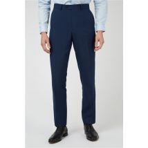 Limehaus Slim Fit Bright Blue Men's Suit Trousers