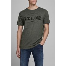 JACK & JONES Green Graphic T-Shirt