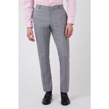 Limehaus Slim Fit Blue With Pink Overcheck Men's Trousers
