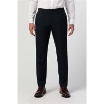 Limehaus Slim Fit Navy Blue Men's Trousers