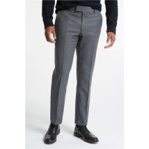 Alexandre of England Mid Grey Flannel Men's Suit Trousers