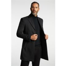 Jeff Banks Charcoal Grey Overcoat