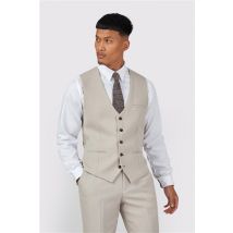 Marc Darcy Slim Fit HM5 Stone Waistcoat