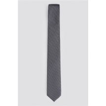 Limehaus Geo Jacquared Tie Grey