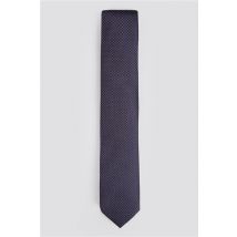 Limehaus Diamond Jacquard Tie Brown