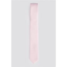 Limehaus Slim Plain Tie Pink