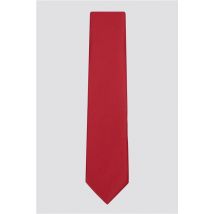 Limehaus Regular Plain Tie Red