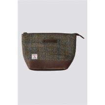 Sophos Harris Tweed Brown Wash Bag 0 Brown