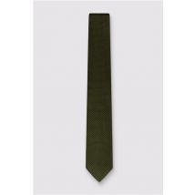 Antique Rogue Khaki Green Knitted Tie