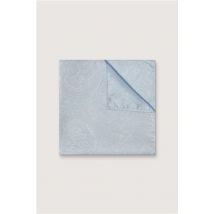Antique Rogue Light Blue Paisley Pocket Square