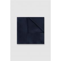 Antique Rogue Navy Blue Textured Pocket Square 0 Navy Blue