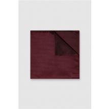 Antique Rogue Burgundy Textured Pocket Square 0 Red