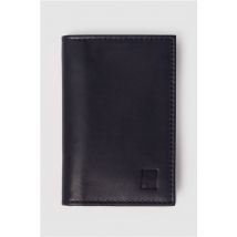 Sophos Navy Blue Leather Card Holder 0 Navy Blue