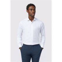 Alexandre White Mens Shirt, Long Sleeve, Tailored Fit