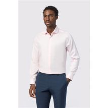 Alexandre Pink Mens Shirt, Long Sleeve, Tailored Fit