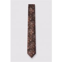Antique Rogue Chocolate Busy Floral Tie Chocolate - Ideal For Weddings